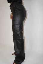 DELLA CARGO PANTS BLACK