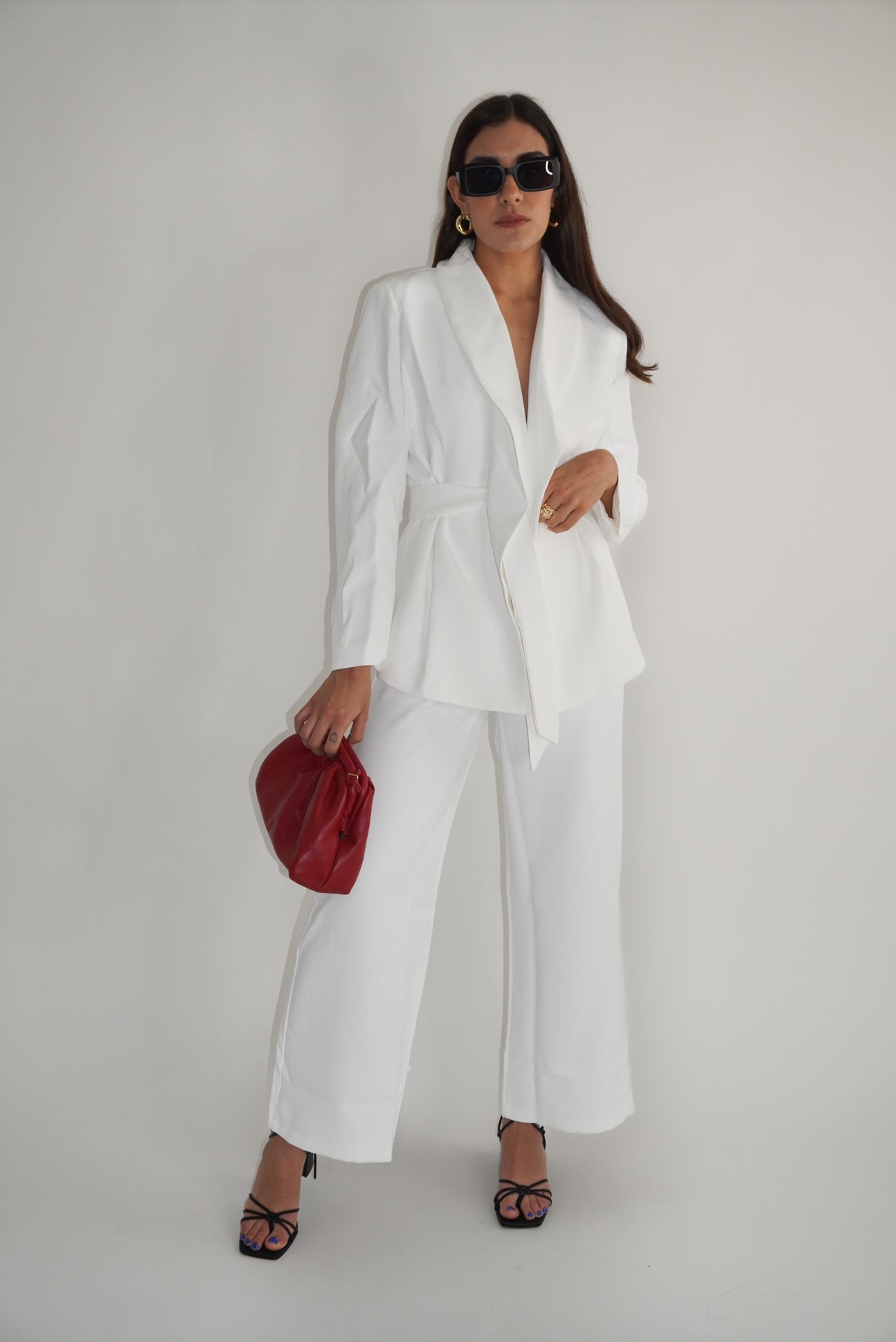BLAZER SASTRE - WHITE
