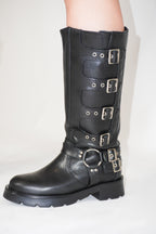 ELAINA BLACK |leather|