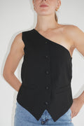 JACQUI VEST BLACK