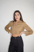 HERALD SHIRT BROWN