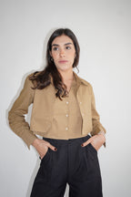HERALD SHIRT BROWN