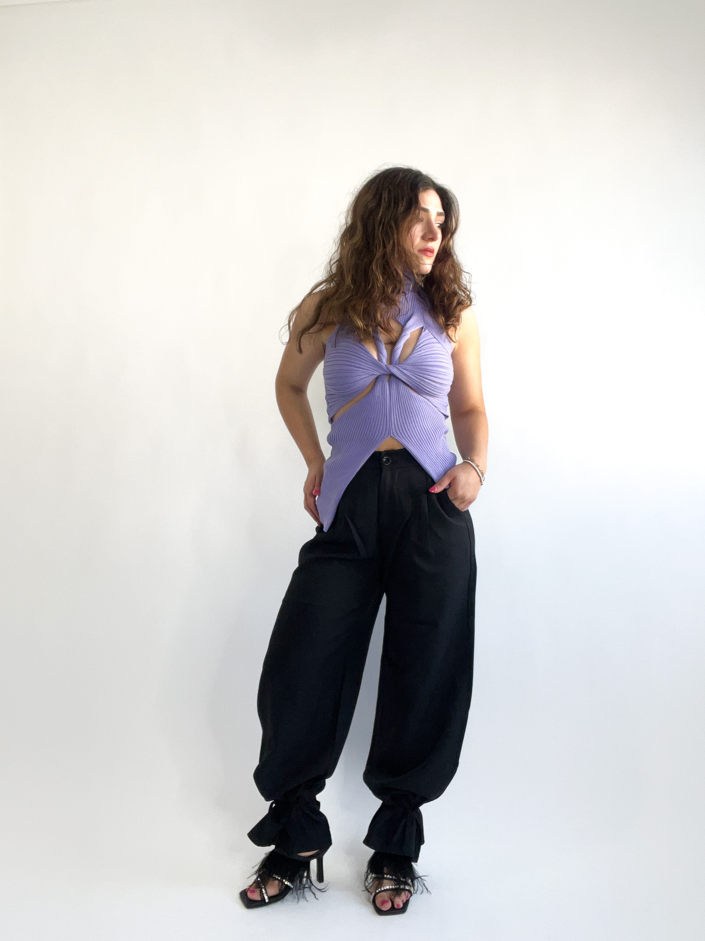 PANTALÓN SASTRE - BLACK