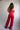 PANTALON CARGO DENIM - RED